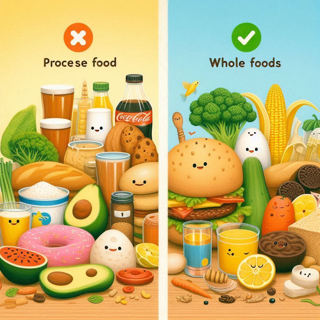 Whole Foods vs Processed Foods